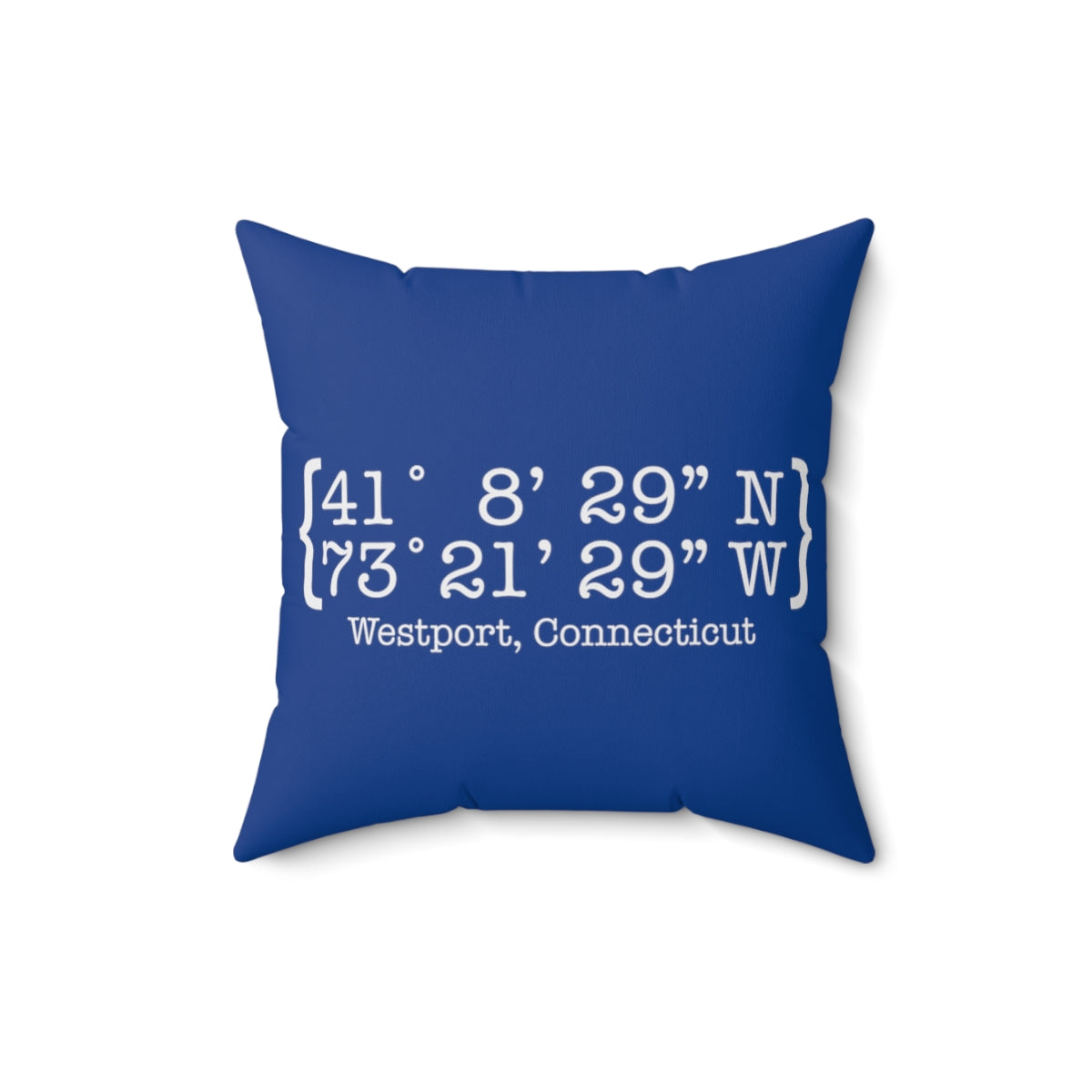 westport ct coordinates pillow