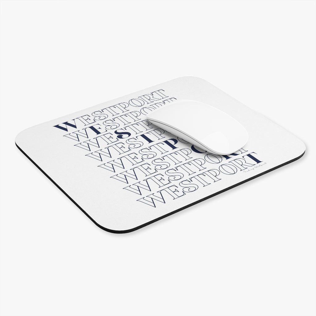 Westport On Repeat Mouse Pad (Rectangle)