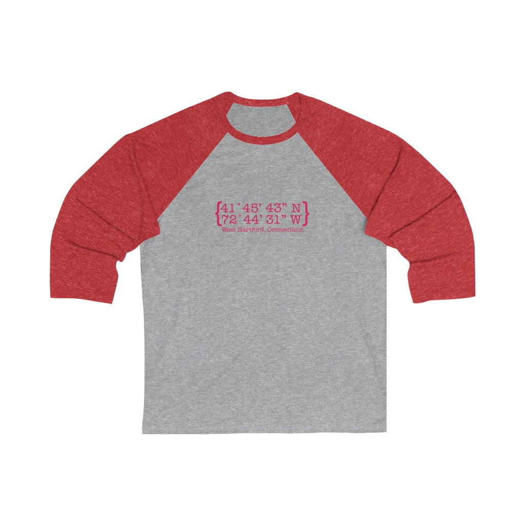 West Hartford Coordinates baseball tee shirts. West Hartford Connecticut tee shirts, hoodies sweatshirts, mugs, other apparel, home gifts, and souvenirs. Proceeds of this collection go to help Finding Connecticut’s brand. Free USA shipping.