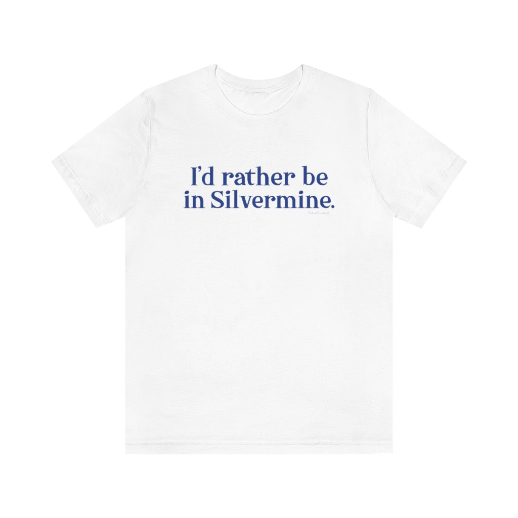 I'd rather be in Silvermine.   I’d rather be  in Rowayton  Norwalk Connecticut tee shirts, hoodies sweatshirts, mugs and other apparel, home gifts and souvenirs. Proceeds of this collections goes to help Finding Norwalk and Finding Connecticut’s brand. Free USA shipping