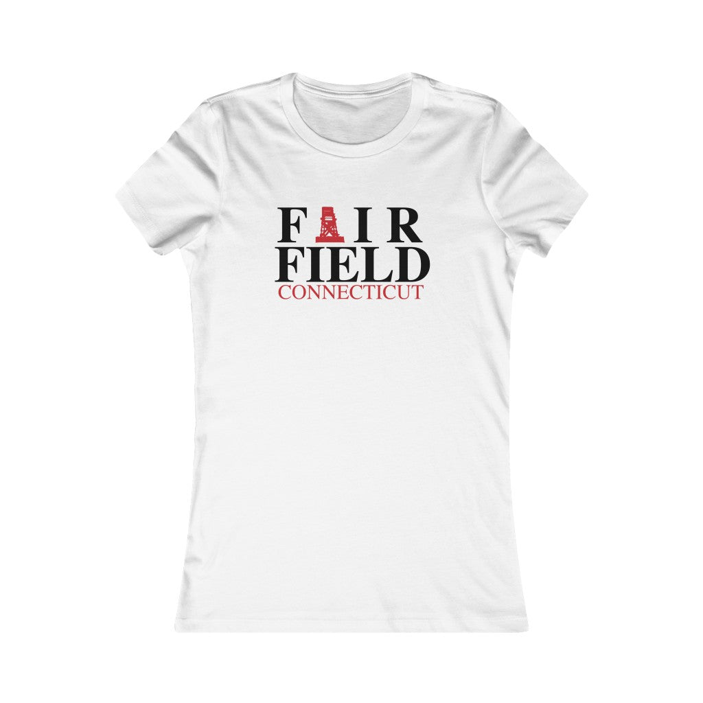 fairfield ct / connecticut womens tee shirt