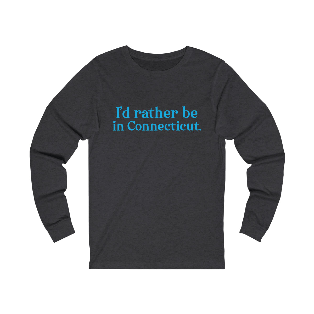 ct / connecticut unisex long sleeve tee shirt