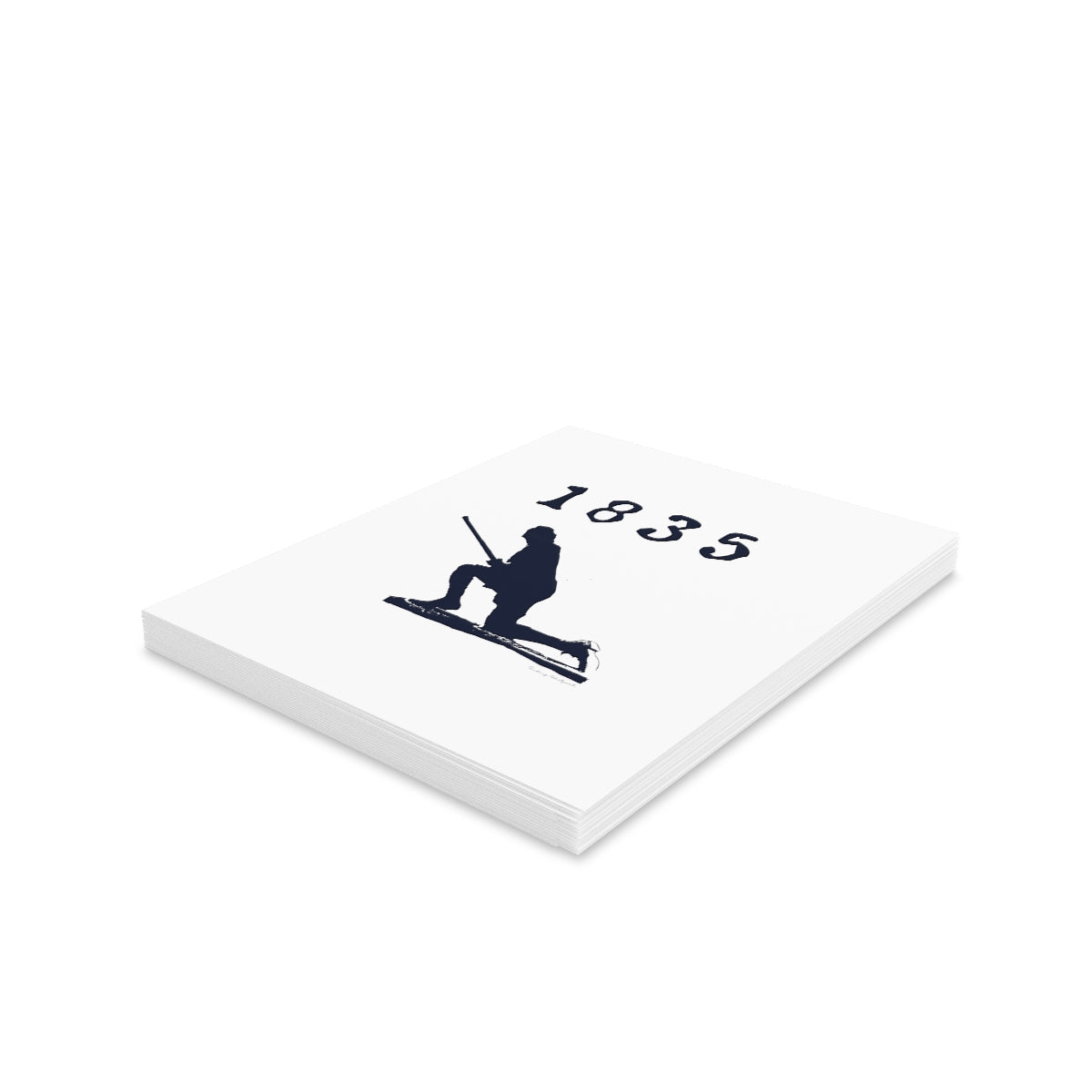 1835 Westport - Large Minuteman Greeting Cards (8, 16, and 24 pcs)