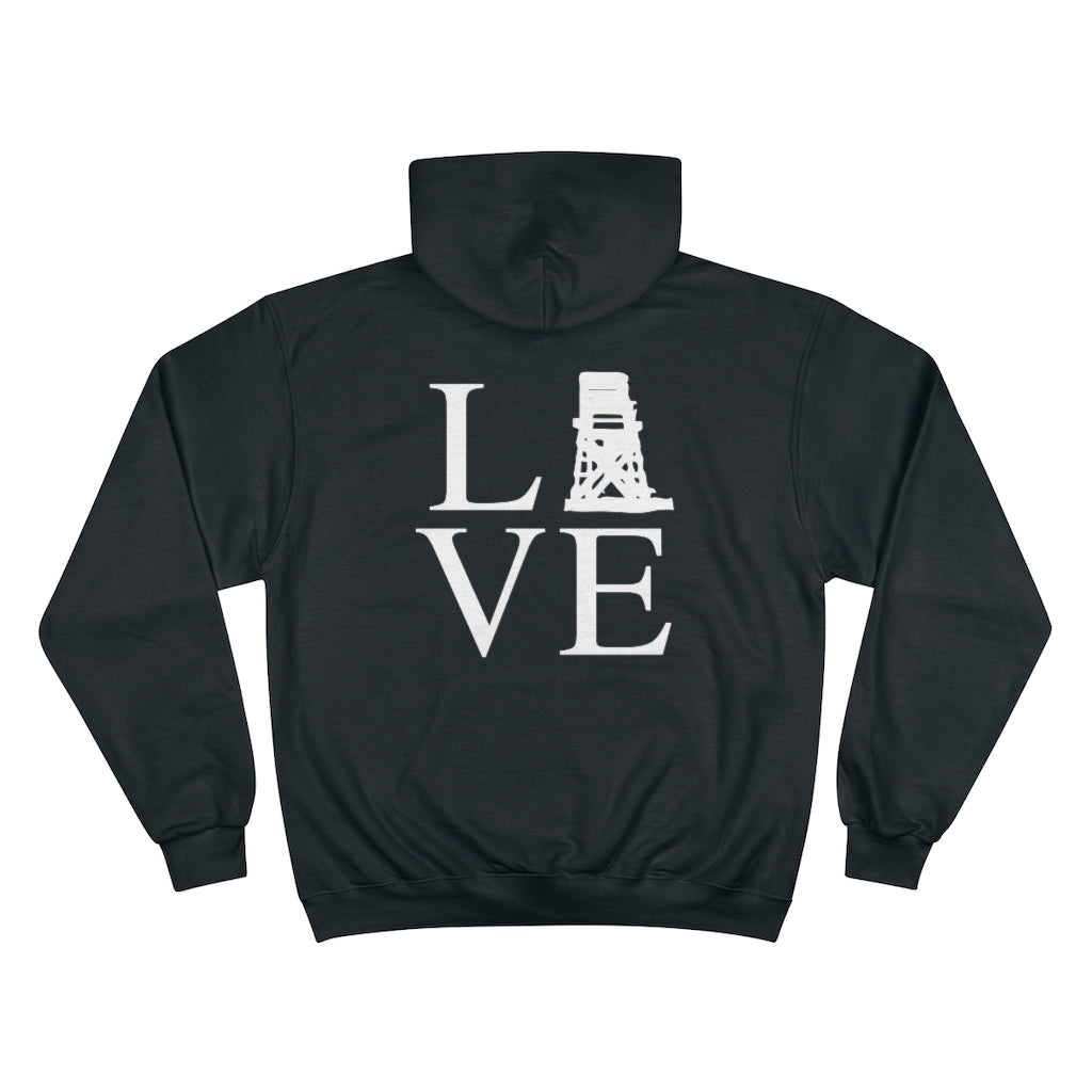 fairfield ct / connecticut hooded sweatshirt hoodie