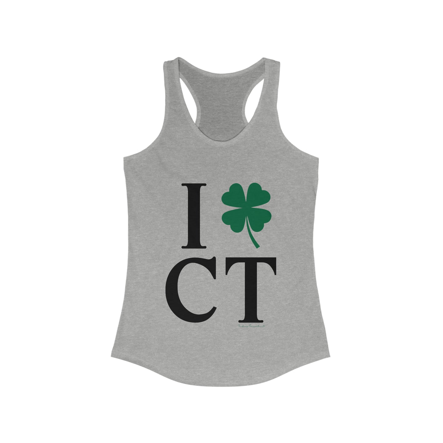 Connecticut st. patricks day shirt, i clover ct