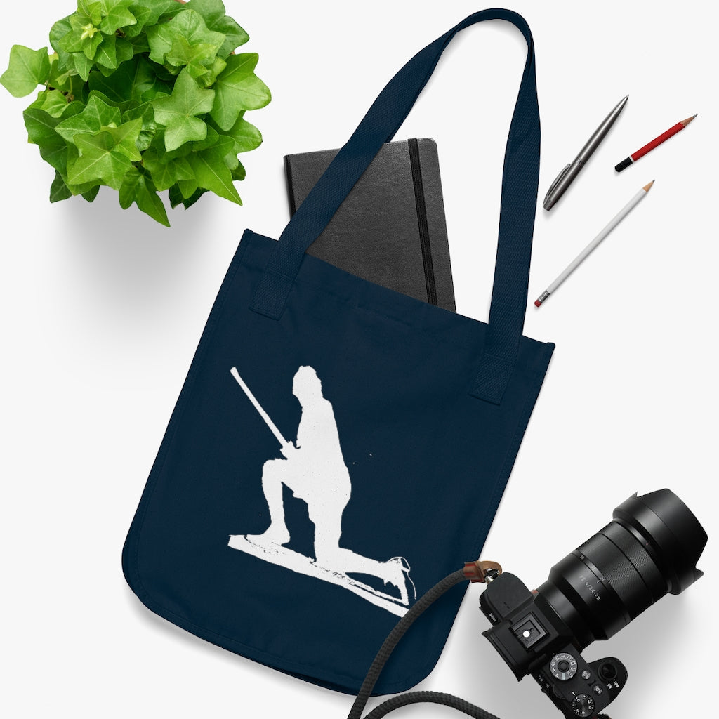 Minuteman Life (front & back) Organic Canvas Tote Bag
