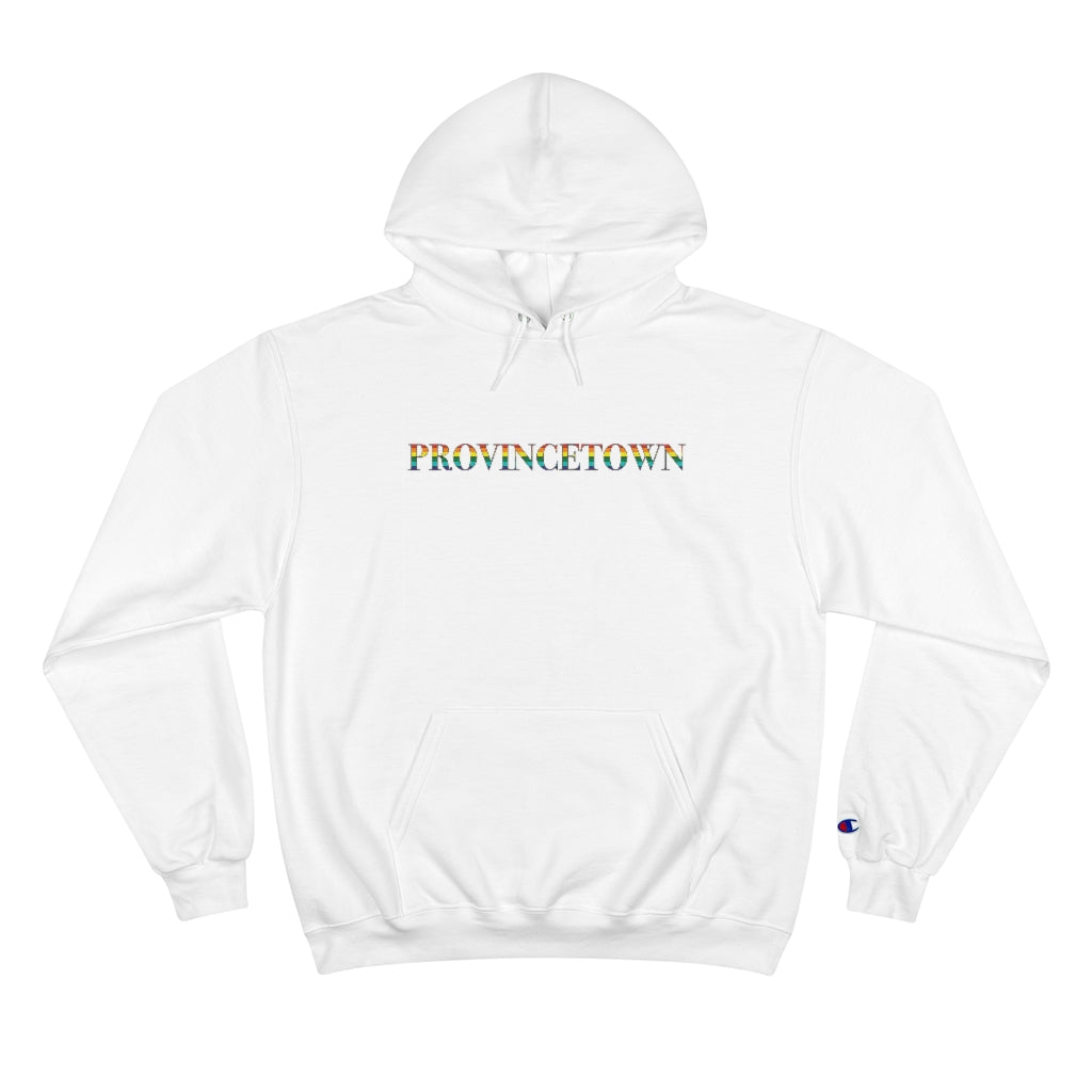 Provincetown Rainbow Champion Hoodie