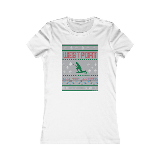 westport ct / connecticut ugly christmas sweater shirt