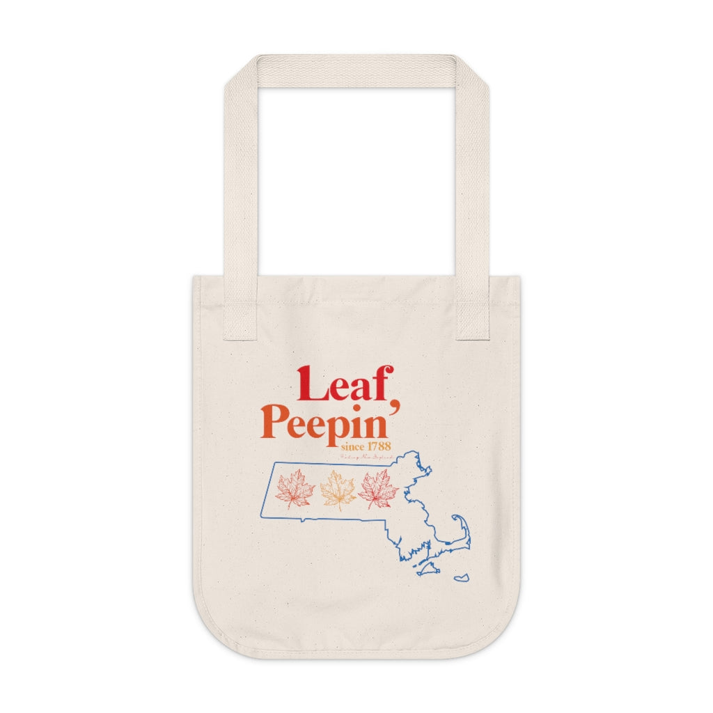 Leaf Peepin’ Massachusetts   Show your love for the fall season with this Leaf Peepin' Massachusetts collection. From the traveler to the local, this collection is inspired for anyone who loves the crisp air and colorful autumn season. Proceeds of this collection go to help grow Finding New England's brand.