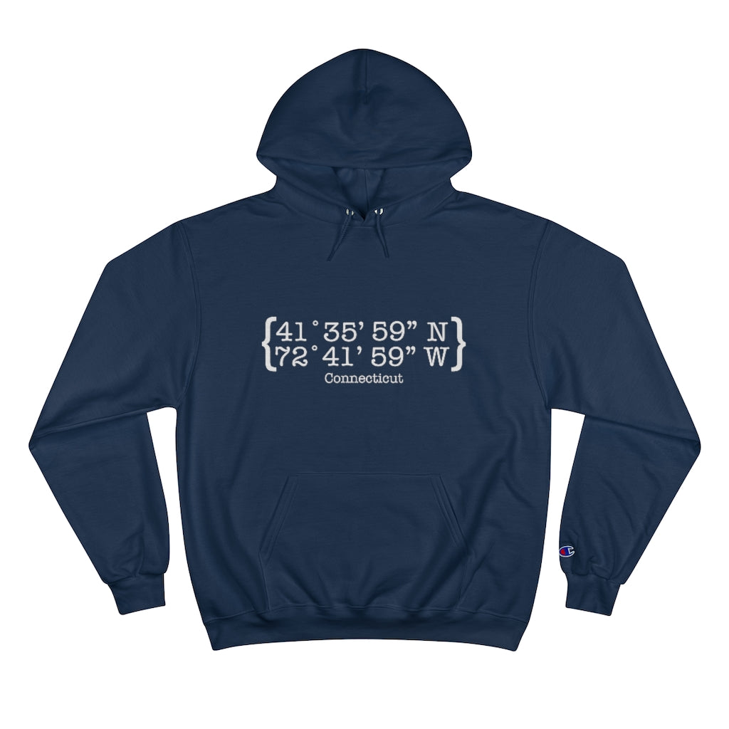 Connecticut Coordinates Champion Hoodie