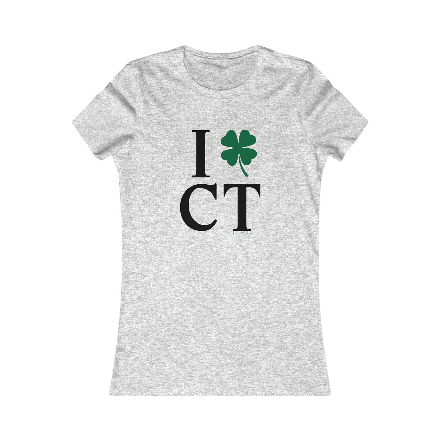 Connecticut st. patricks day shirt, i clover ct