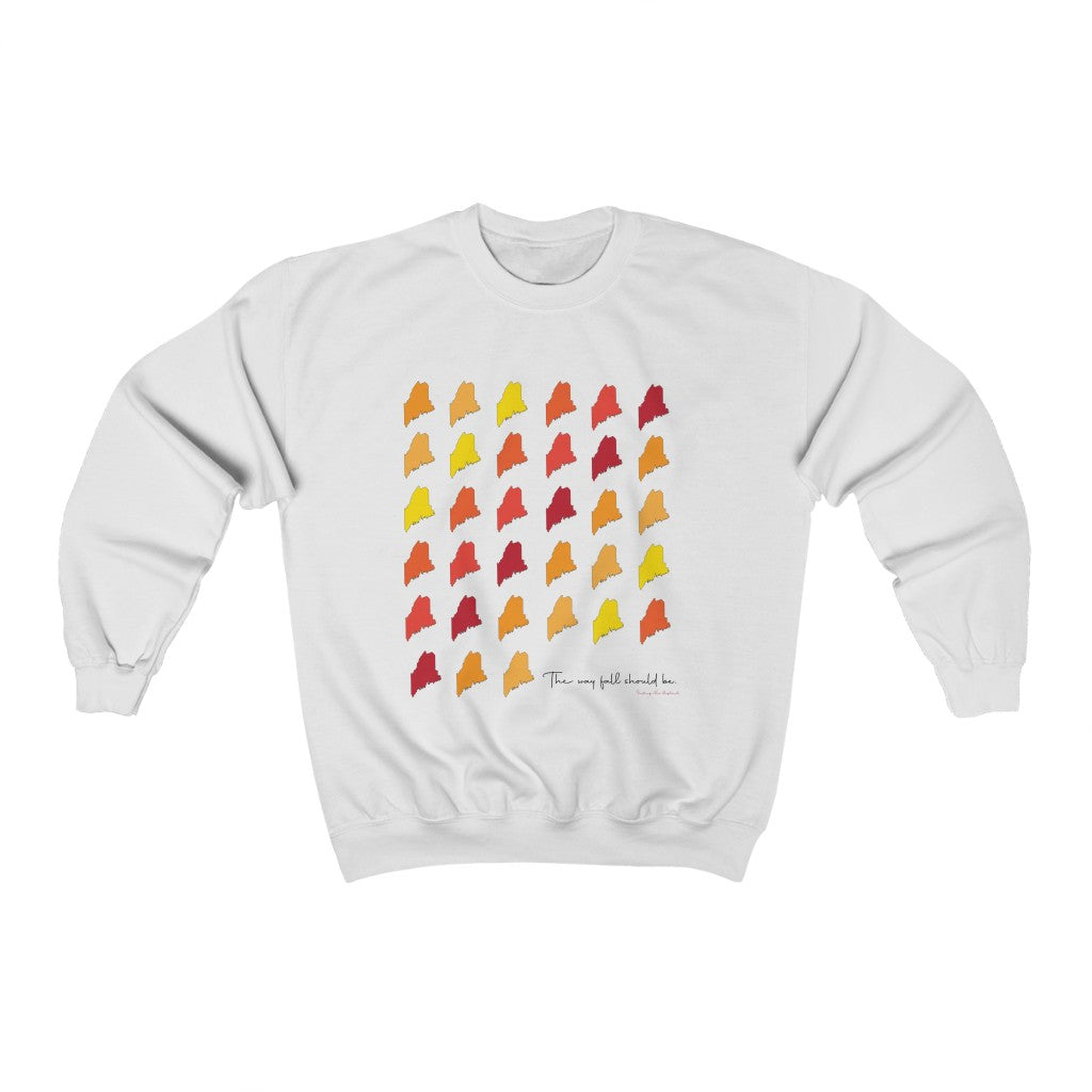 The Way Fall Should Be  Do you love Maine and the fall? Do you follow the Way Life Should Be motto and believe in the Way Fall Should Be? These tee shirts, sweatshirts, stationary cards, drinkware and other gifts and souvenirs is for you. Free USA shipping on all products.