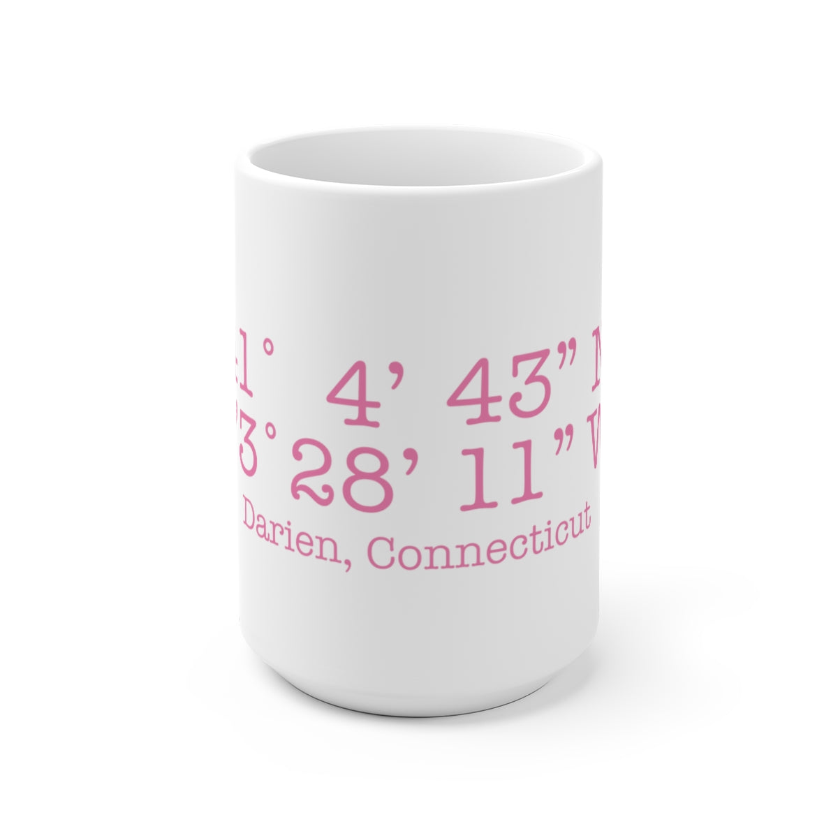 darien ct / connecticut mug