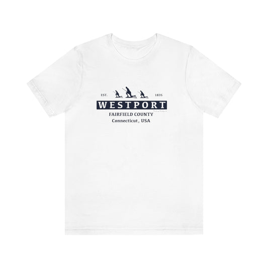 Westport Est. Unisex Jersey Short Sleeve Tee