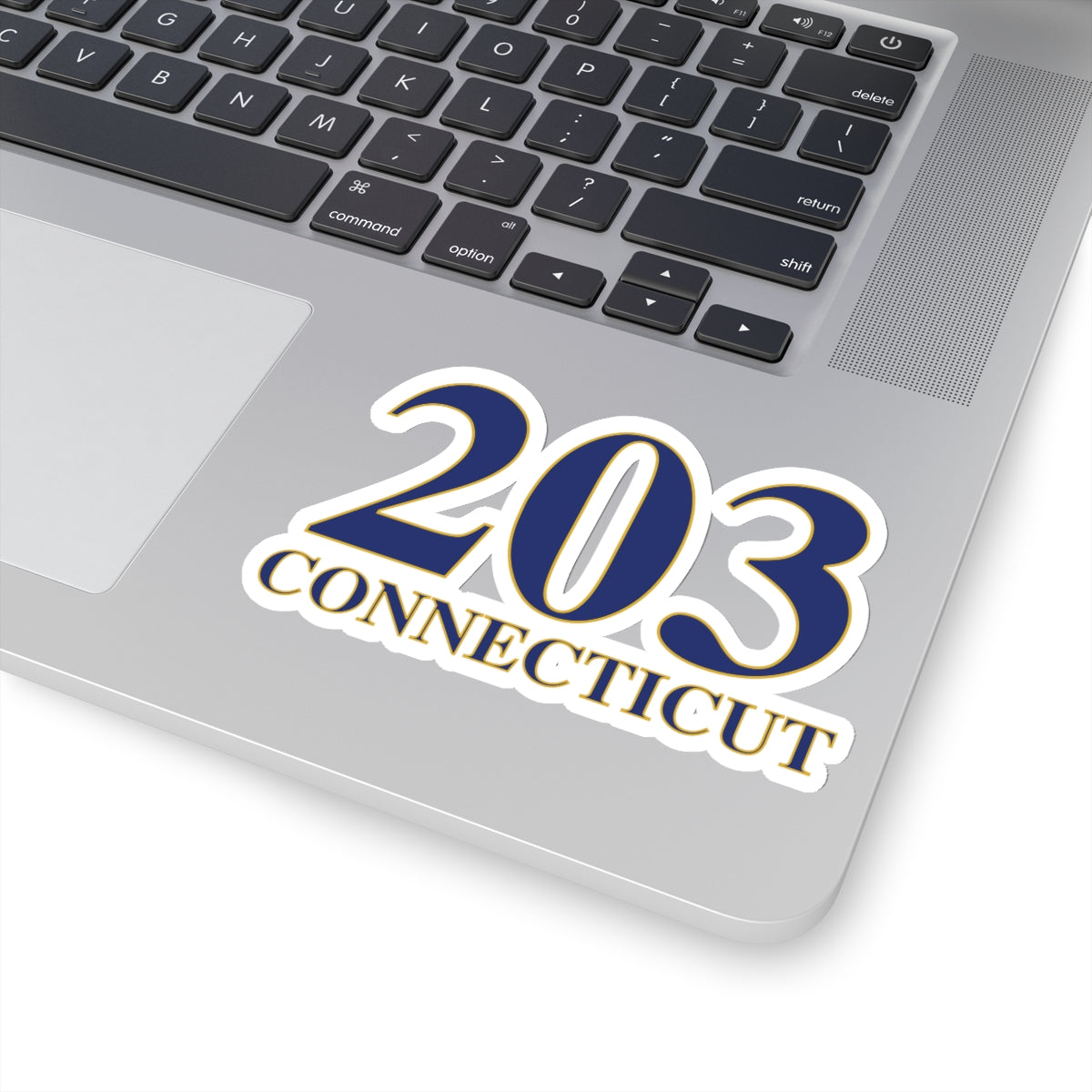 203 connecticut sticker