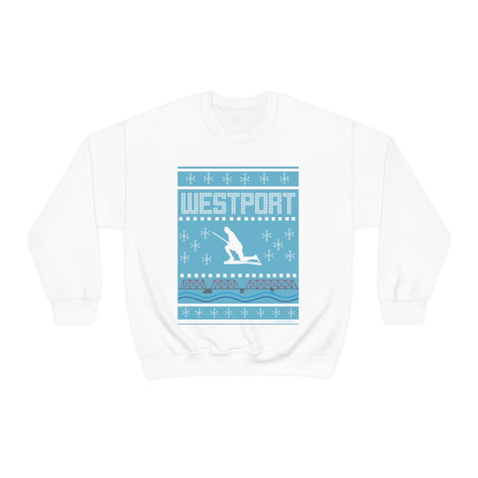 westport ct / connecticut ugly christmas sweater sweatshirt