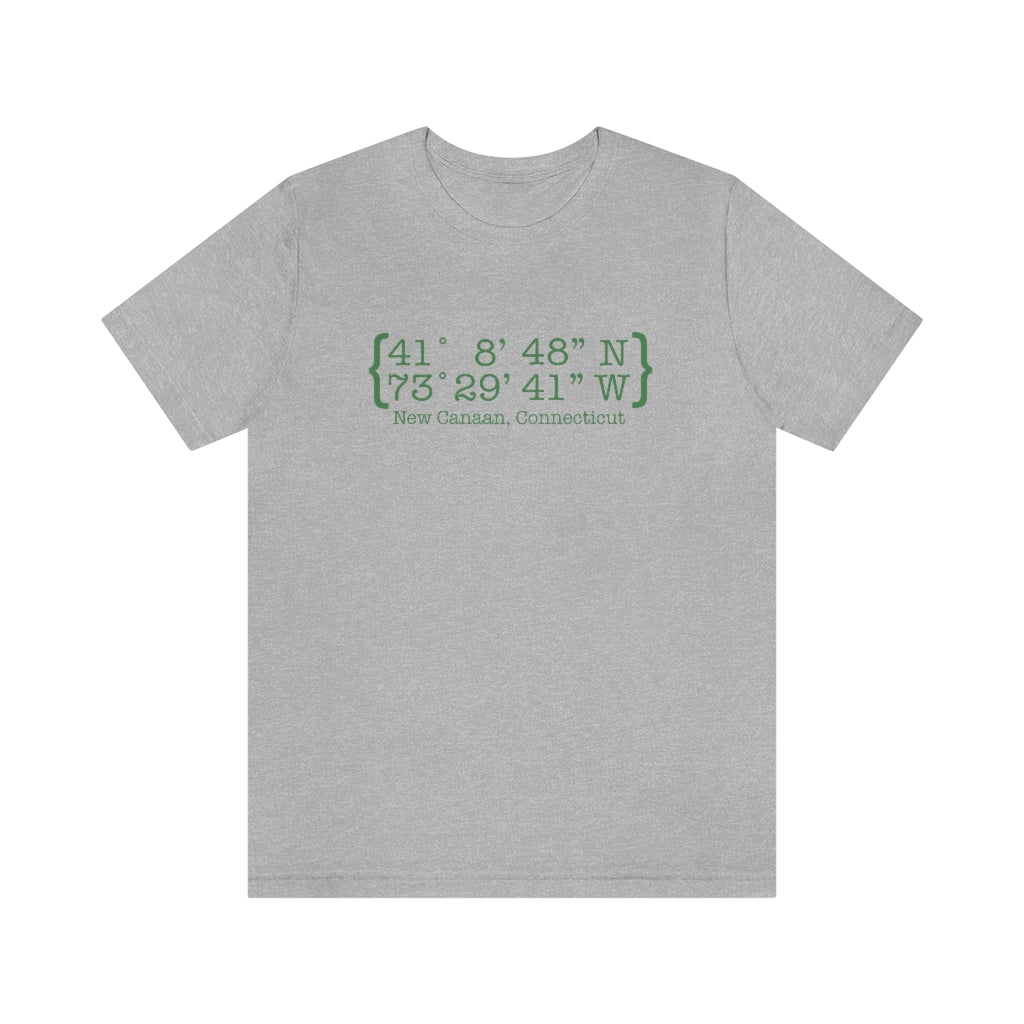 New Canaan Coordinates Unisex Jersey Tank Does New Canaan, Connecticut always have a special place in your heart. The Coordinates collection marks the spot for the special place you have ties to. Proceeds helps grow Finding New Canaan and Finding Connecticut's brand grow.