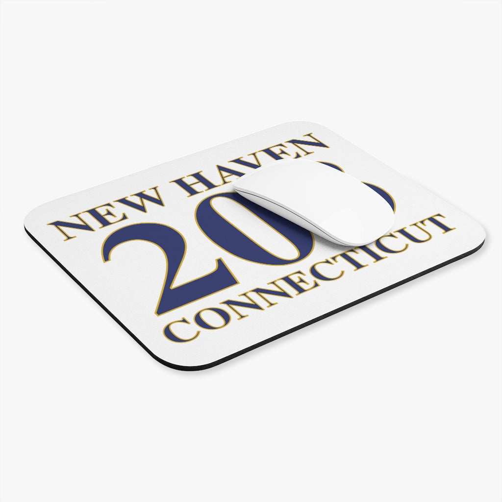 New Haven 203 Connecticut Mouse Pad New Haven 203 Collection. Inspired by the Connecticut flag and the 203! Show off for your pride for Connecticut and Hartford! Proceeds of this collection go to help build Finding Connecticut’s website and brand. • Free USA shipping Click here to go to our home page