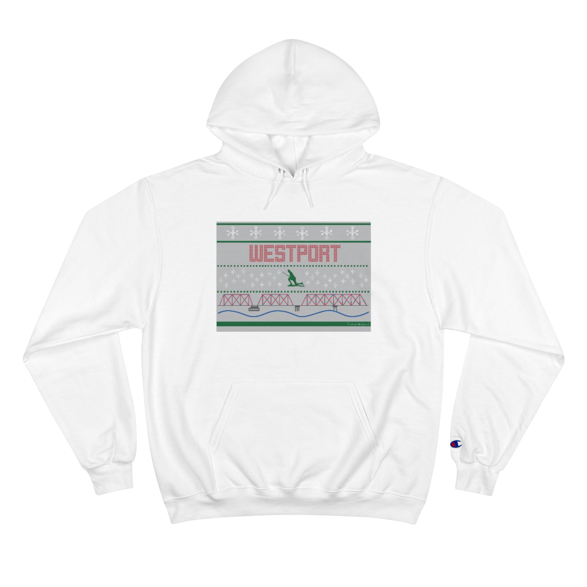 westport ct / connecticut ugly christmas sweater sweatshirt