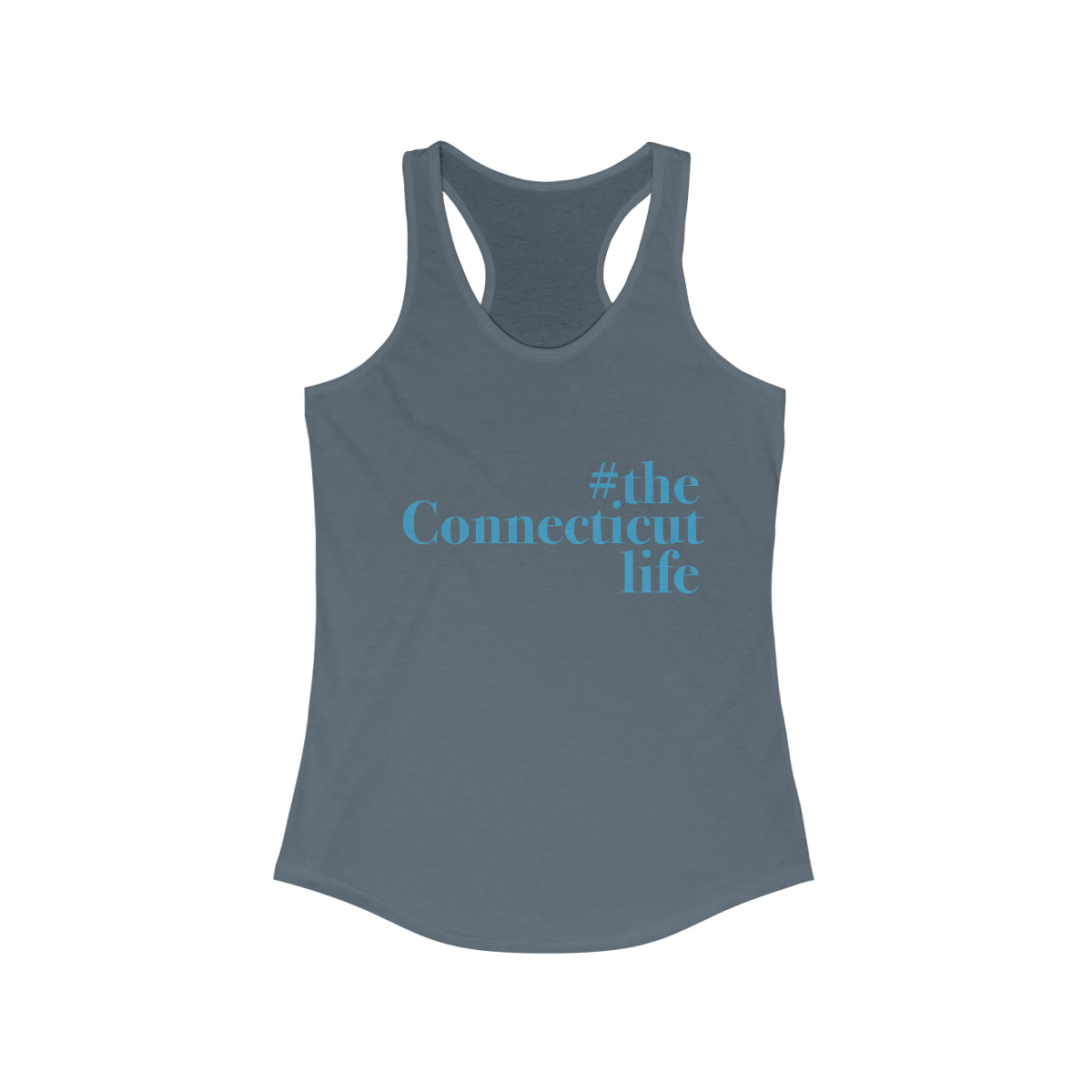 ct / connecticut womens tank top shirt