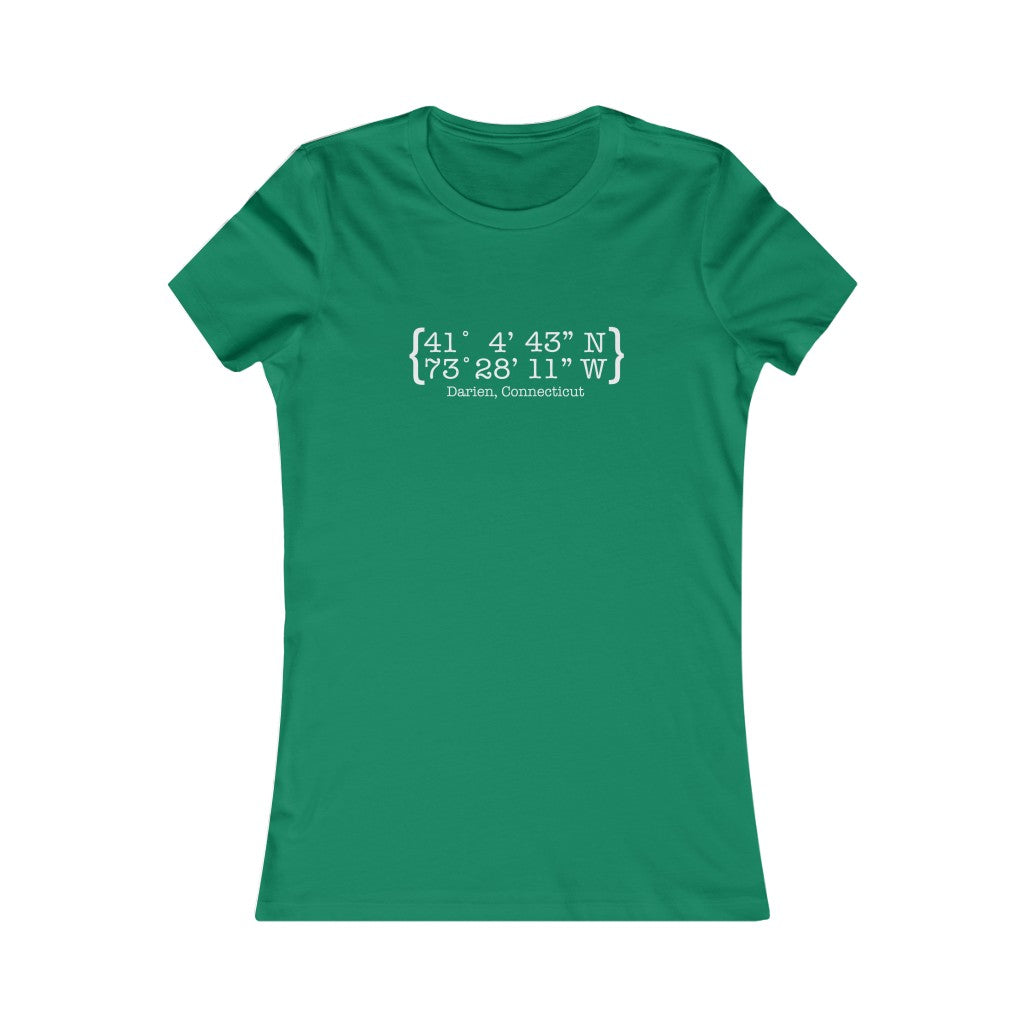 darien ct / conencticut womens shirt