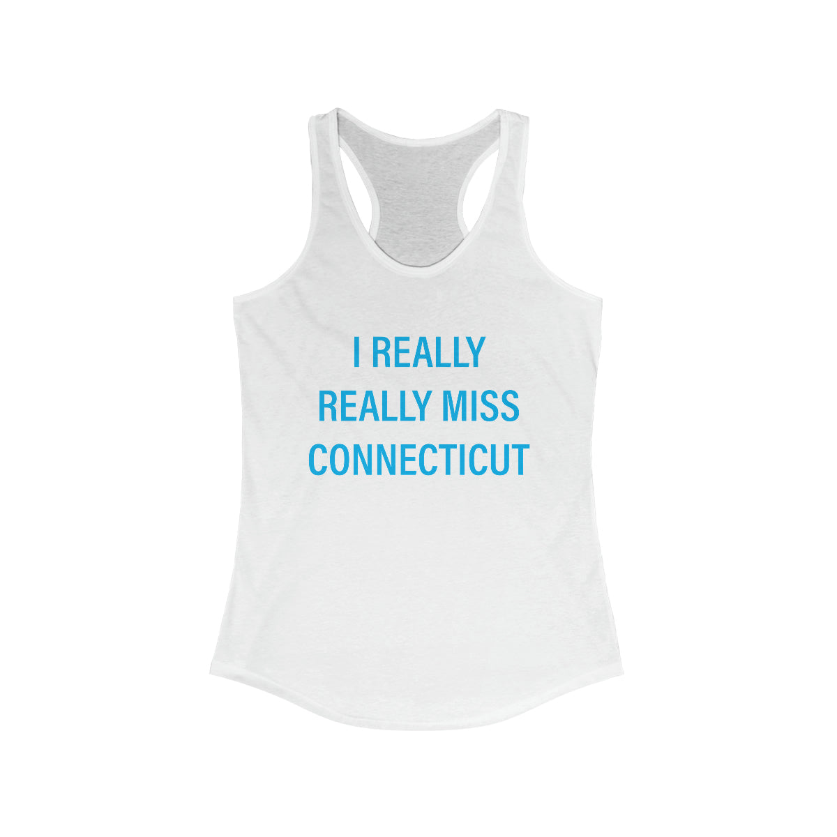 ct / connecticut womens tank top shirt