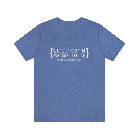 Wilton Coordinates, Wilton Connecticut tee shirts, hoodies sweatshirts, mugs and other apparel, home gifts and souvenirs. Proceeds of this collections goes to help Finding Connecticut’s brand. Free USA shipping