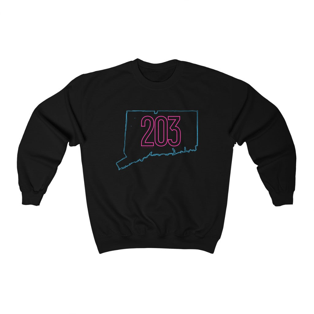 203 Neon is a collection for anyone who had spent time in the 203! 203 tee shirts, hoodies, mugs, apparel, gifts, and souvenirs. Proceeds go to help Finding Connecticut’s brand and the websites. Free USA shipping on all orders.