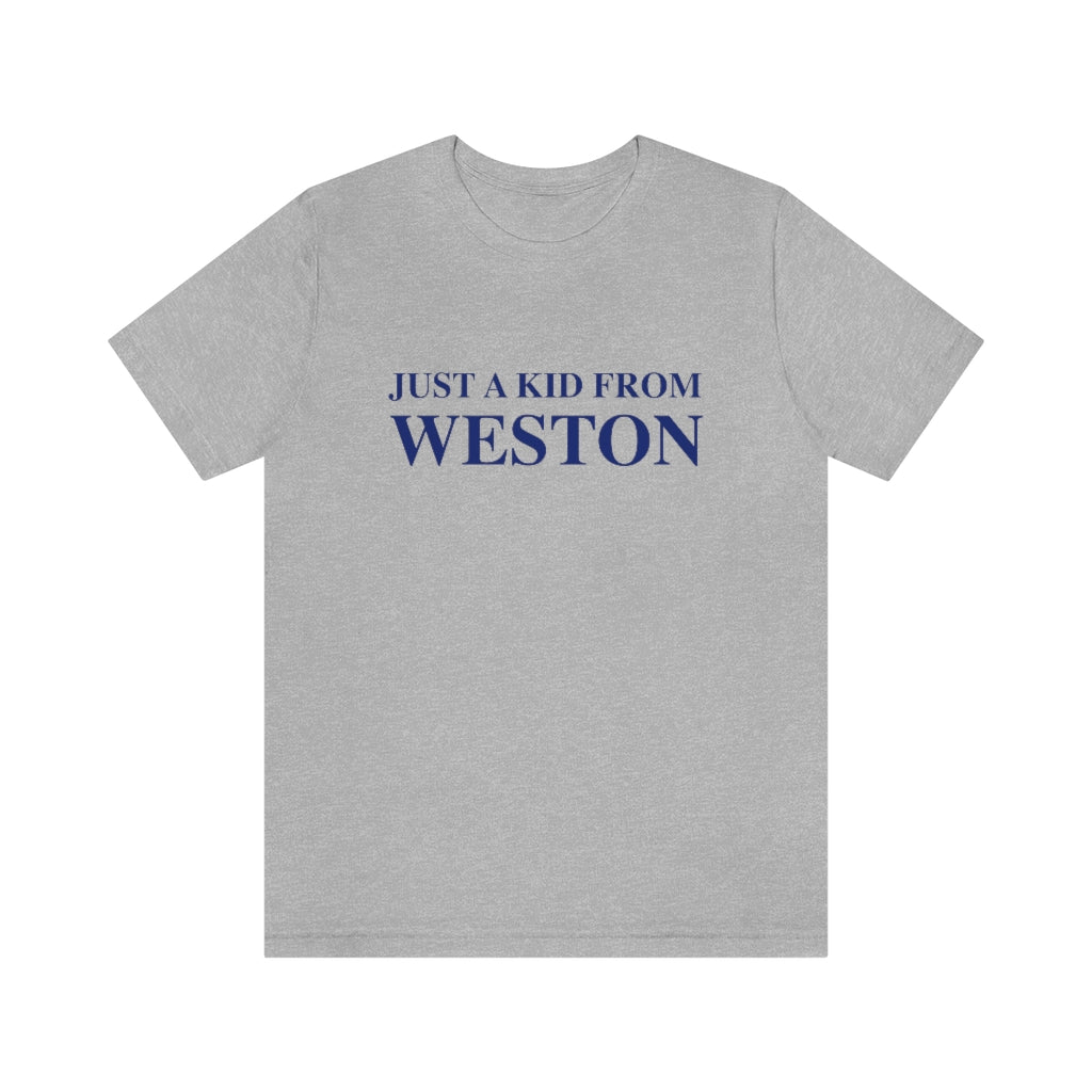 Just a kid from Weston, Weston, Connecticut tee shirts, hoodies sweatshirts, mugs and other apparel, home gifts and souvenirs. Proceeds of this collections goes to help Finding Connecticut’s brand. Free USA shipping