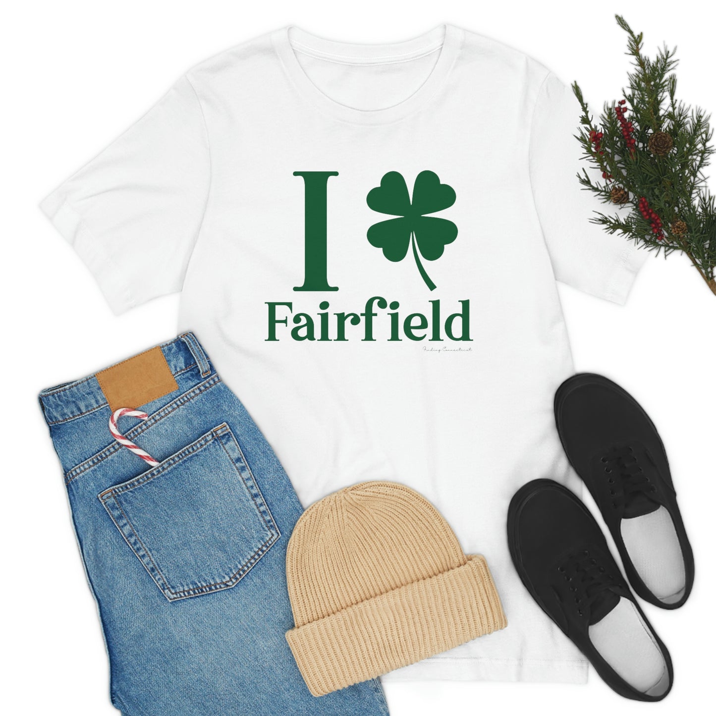I Clover Fairfield Unisex Jersey Short Sleeve T-Shirt