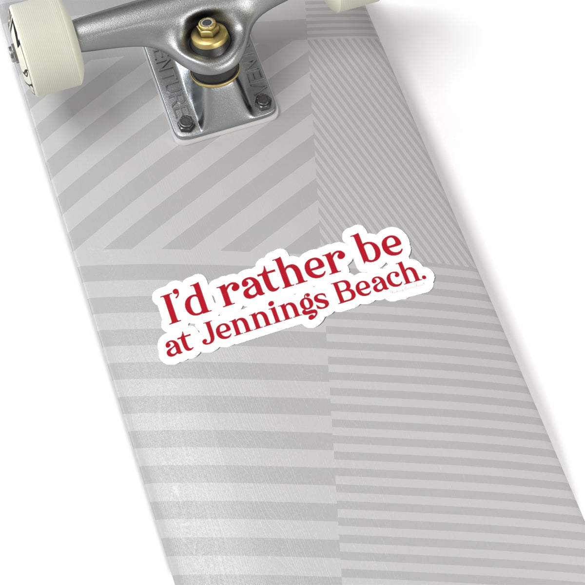 jennings beach sticker