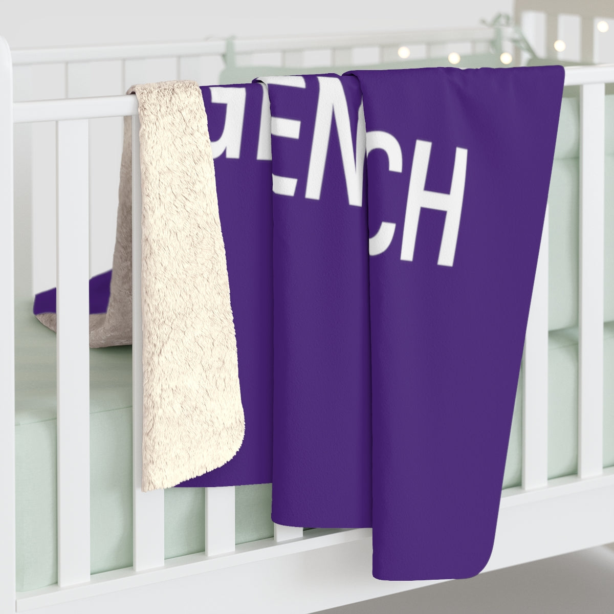 I Really Really Miss Greenwich Sherpa Fleece Blanket