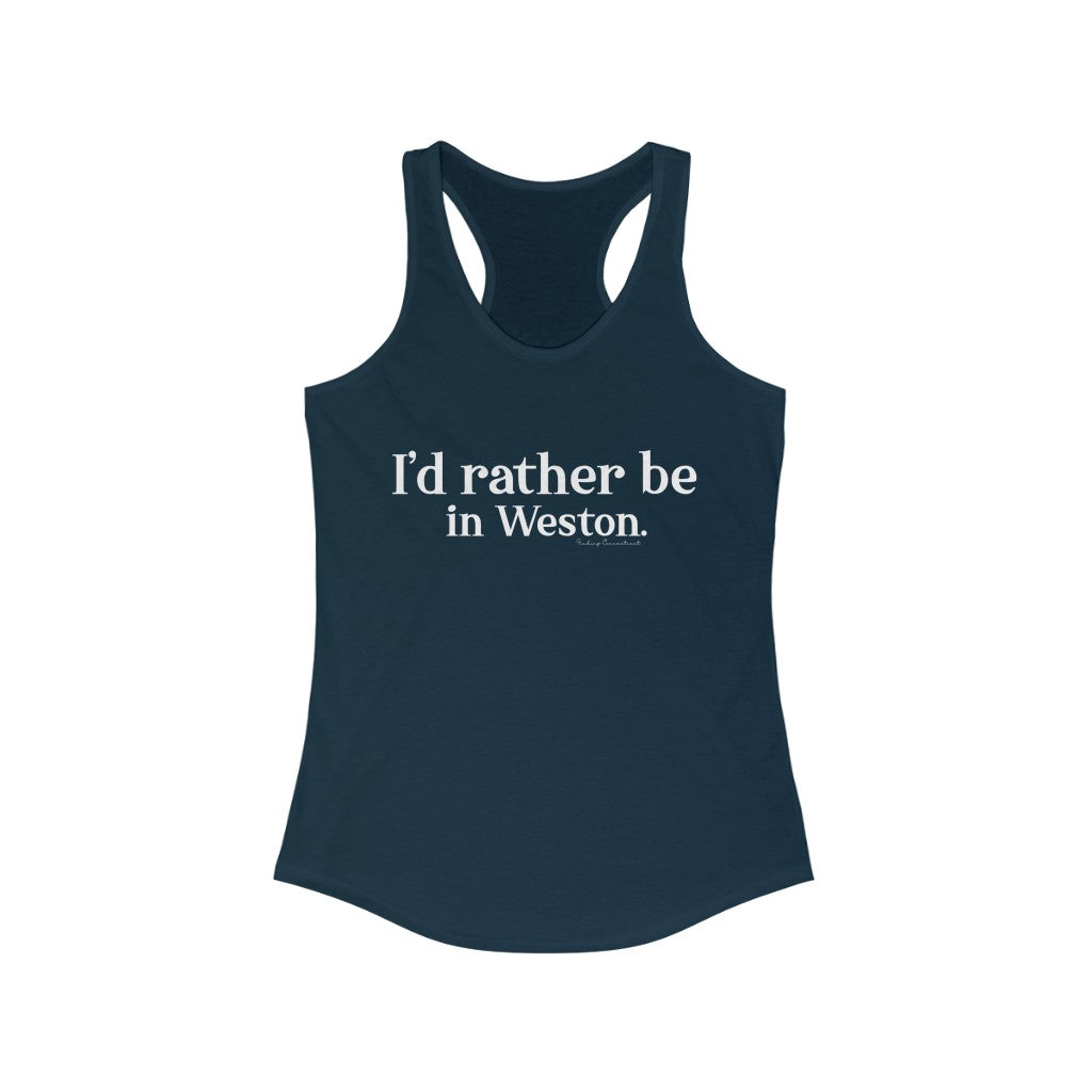I’d rather be in Weston. Weston Connecticut tee shirts, hoodies sweatshirts, mugs and other apparel, home gifts and souvenirs. Proceeds of this collections goes to help Finding Connecticut’s brand. Free USA shipping