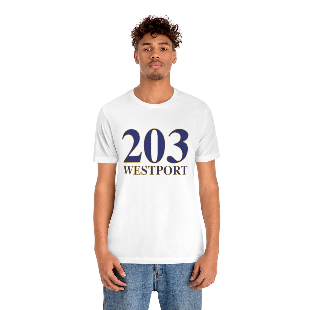 The 203 Westport Collection. Show off Westport and Connecticut at the same time. Colors were inspired by the Connecticut state flag.