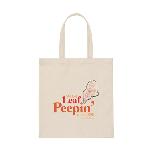 Wicked Leaf Peeper If you ask a local about leaf peeping, they would most likely say “Leaf peeping is wicked cool!” This collection brings out the uniqueness of fall in Maine. Free USA shipping on all items