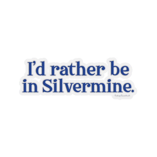 I'd rather be in Silvermine.   I’d rather be  in Rowayton  Norwalk Connecticut tee shirts, hoodies sweatshirts, mugs and other apparel, home gifts and souvenirs. Proceeds of this collections goes to help Finding Norwalk and Finding Connecticut’s brand. Free USA shipping