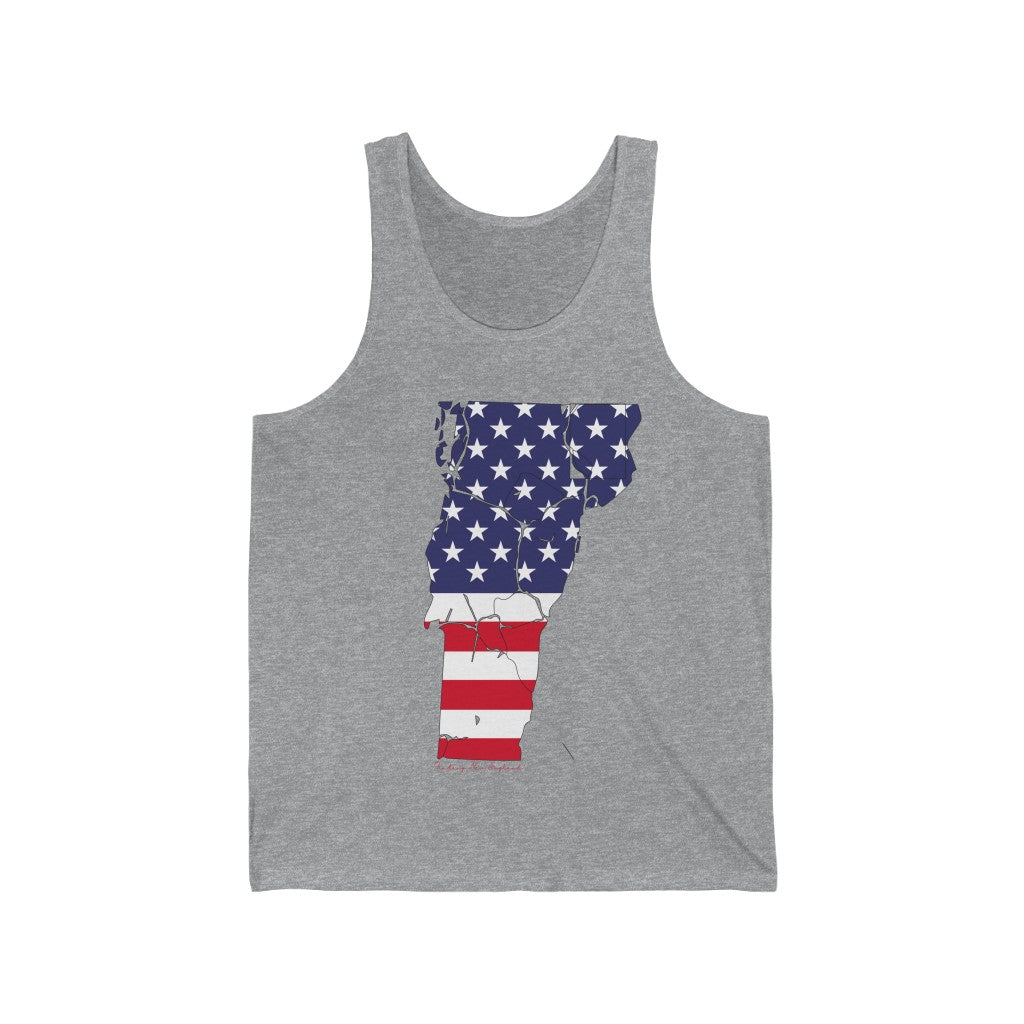 Vermont American Flag collection has tee shirts, mugs, reusable bags, and other apparel and gifts. All proceeds goes to help build the Finding New England brand and get our website up and going. Free shipping on all products.