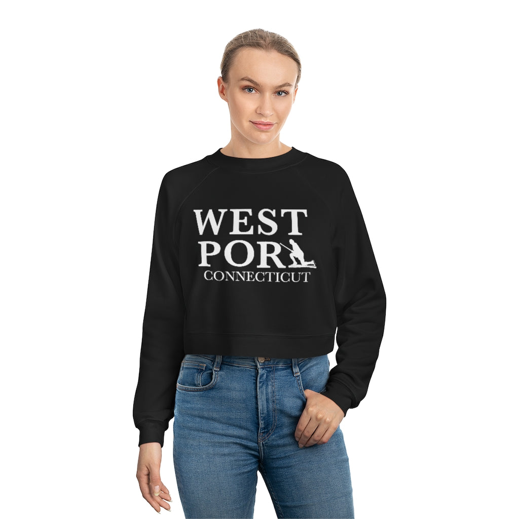 Westport Connecticut Women's Cropped Fleece Pullover