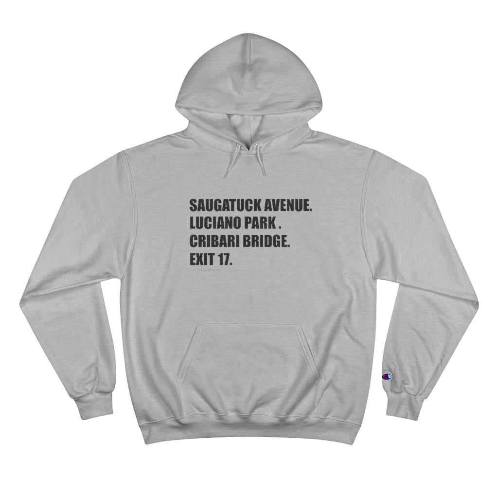 Saugatuck Ave. Luciano Park. Cribari Bridge. Exit 17. Unisex Jersey Long Sleeve Tee How do you say Westport without saying Westport? Westport, Connecticut is filled with unique aspects. Each providing different elements that make up the town from historic to modern traditions. Proceeds of this collection goes to help build Finding Westport and Finding Connecticut's brands.