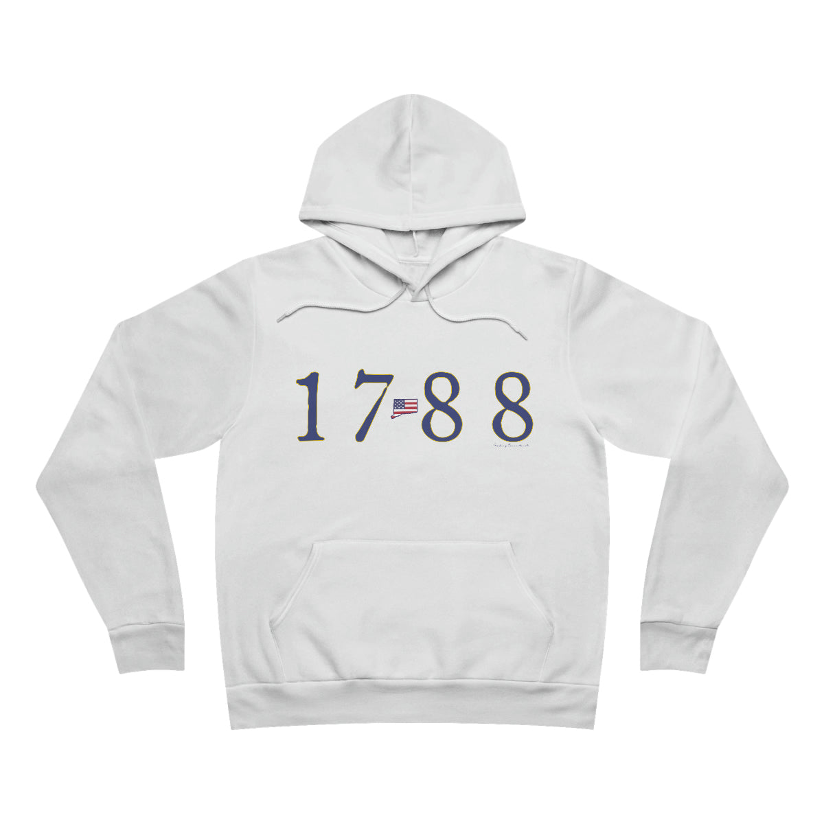 1788 connecticut hooded sweatshirt hoodie