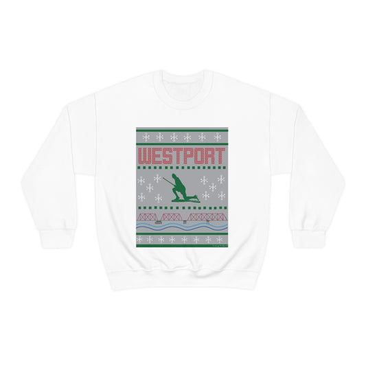 Westport ugly christmas sweater unisex sweatshirt