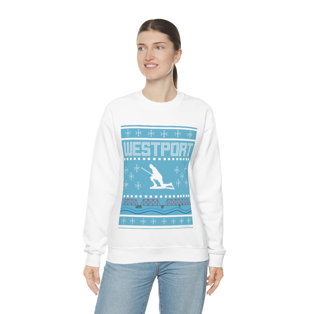 Westport Ugly Holiday Unisex Heavy Blend™ Crewneck Sweatshirt