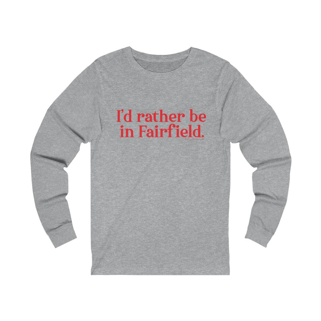 I'd rather be in Fairfield travel mug, hoodies, sweatshirts, shirts, home gifts and apparel. Unless noted proceeds go to help grow Finding Fairfield and Finding Connecticut's brand. Free shipping on all products.