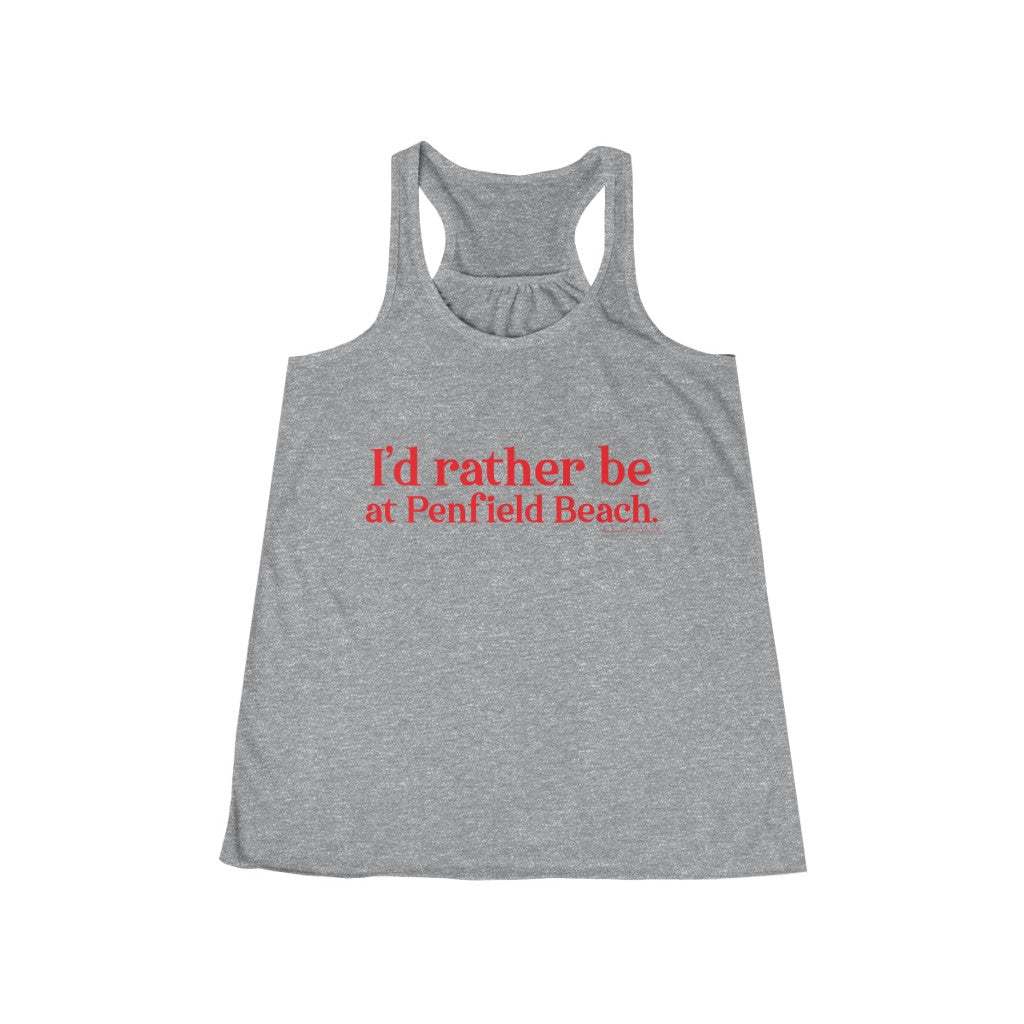 penfield beach fairfield ct / connecticut womens tank top