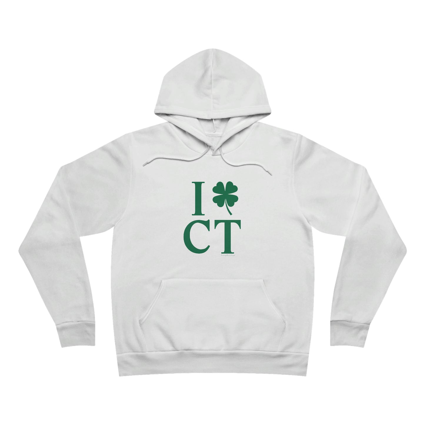 Connecticut st. patricks day shirt, i clover ct