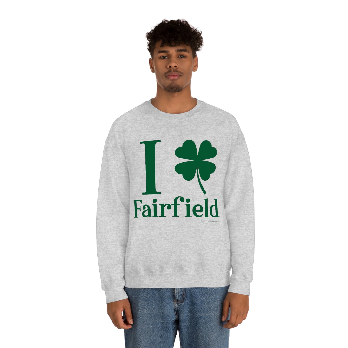 I Clover Fairfield Unisex Heavy Blend™ Crewneck Sweatshirt