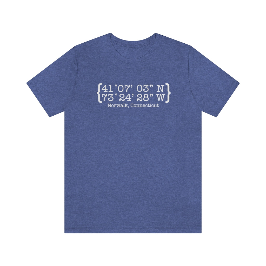 Norwalk Coordinates. Norwalk Connecticut tee shirts, hoodies sweatshirts, mugs and other apparel, home gifts and souvenirs. Proceeds of this collections goes to help Finding Norwalk and Finding Connecticut’s brand. Free USA shipping