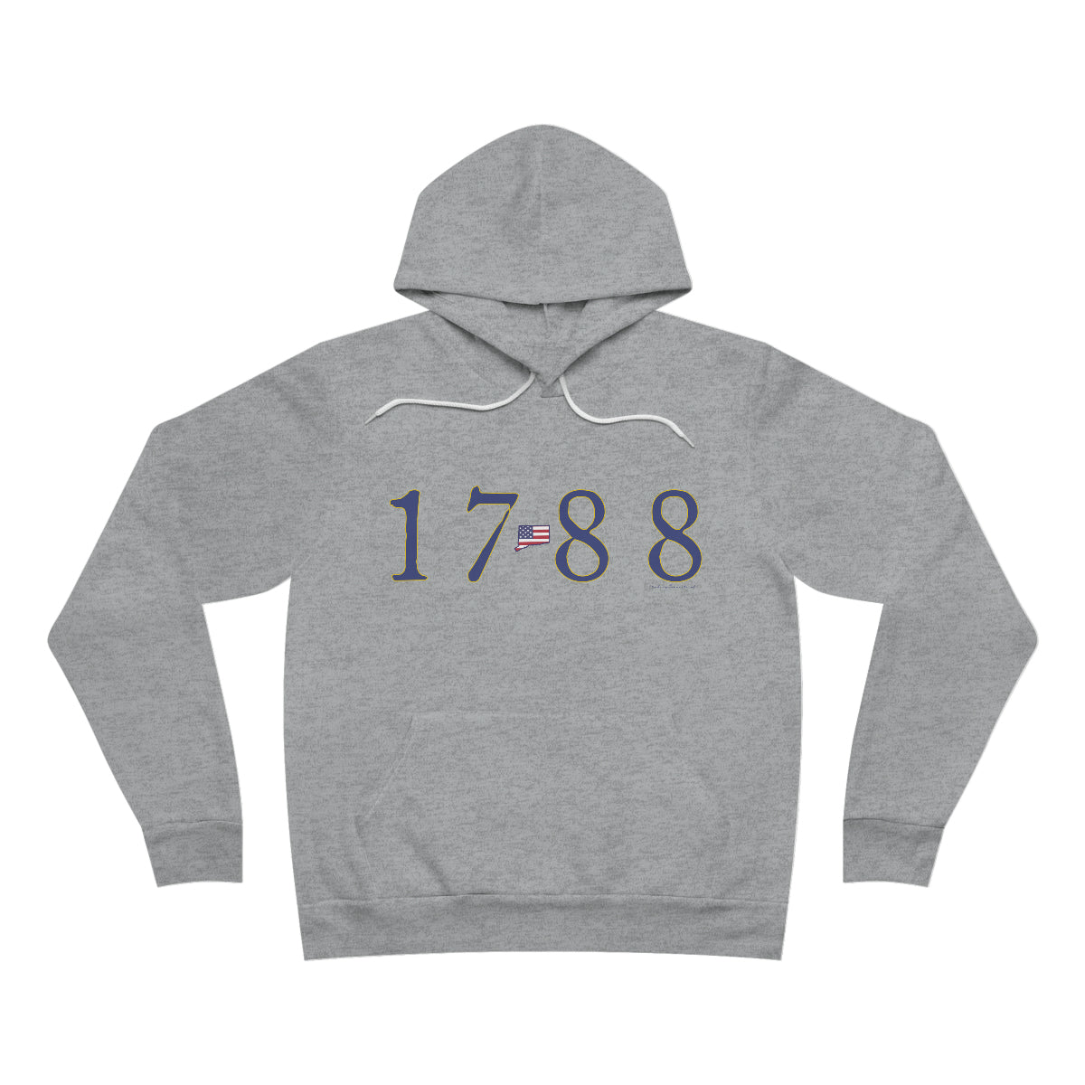 1788 connecticut hooded sweatshirt hoodie