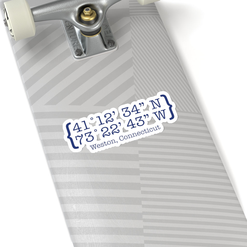 Weston Coordinates Weston Coordinates Kiss-Cut Stickers