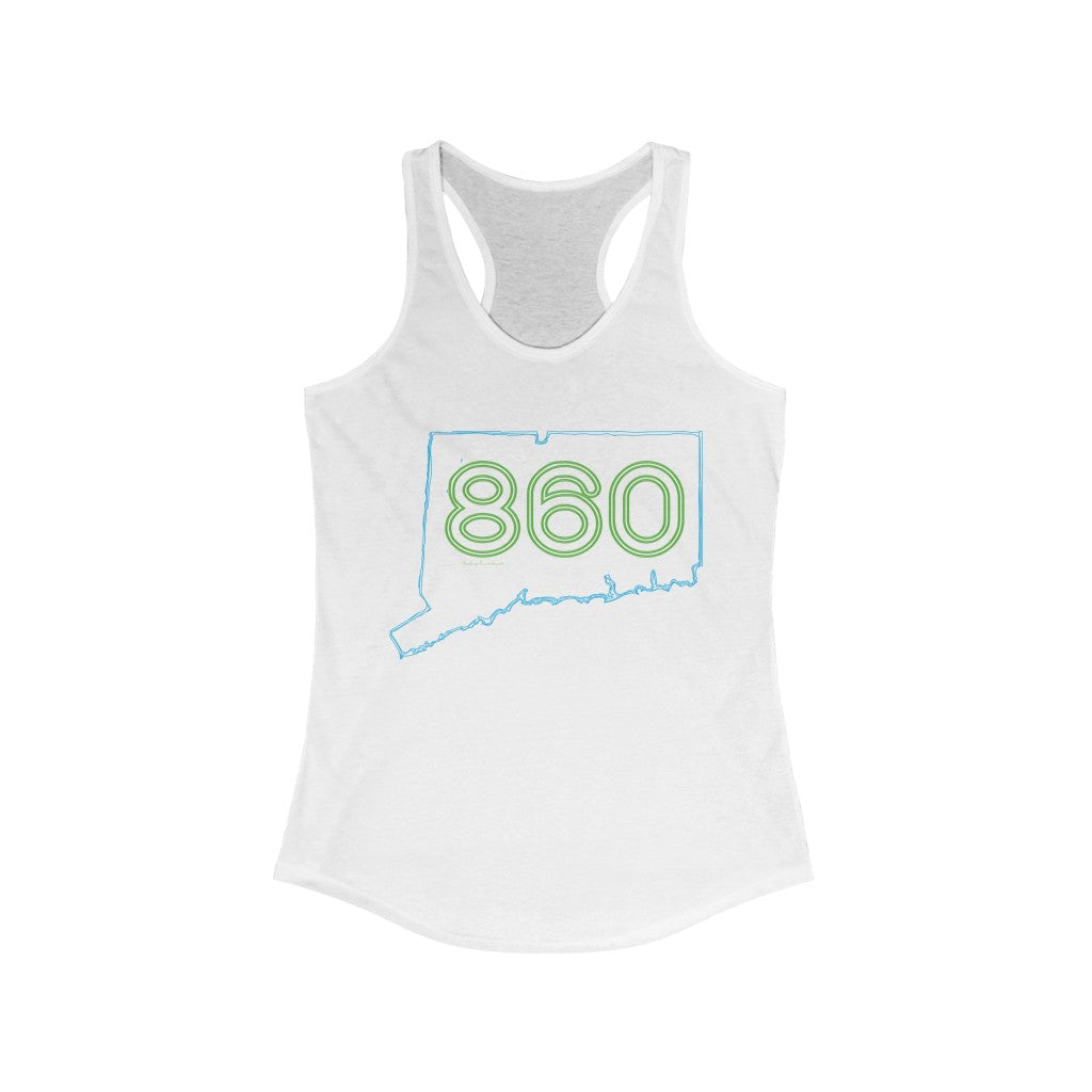 860 Neon is a collection for anyone who has spent time in the 860! 860 tee shirts, hoodie, mugs, apparel, gift and souvenirs. Proceeds go to help grow Finding Connecticut’s brand. Free USA shipping on all orders.
860 Connecticut neon green/ 860 Connecticut womans tank top shirt // finding connecticut